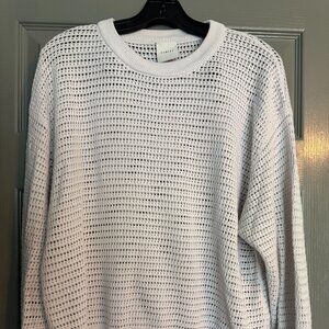 Women's Varley Kershaw Sweat Top Size Medium - Nimbus Cloud
